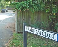 Barham Lodge site