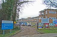 Harefield Hospital entrance