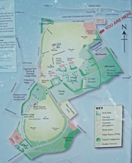 map of Hillfield Park