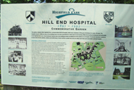 Hospital history signage