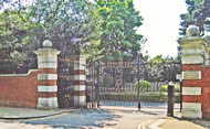 South gates of Inverforth House