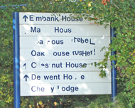 Elmbank signage