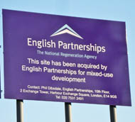 English Parnetships sign