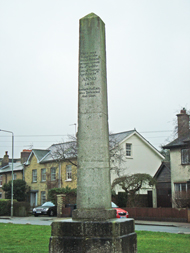 Hadley Highstone obelisk
