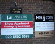 Theydon Towers notices